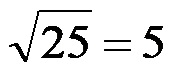 Степеновање и кореновање Квадратни корен од 25